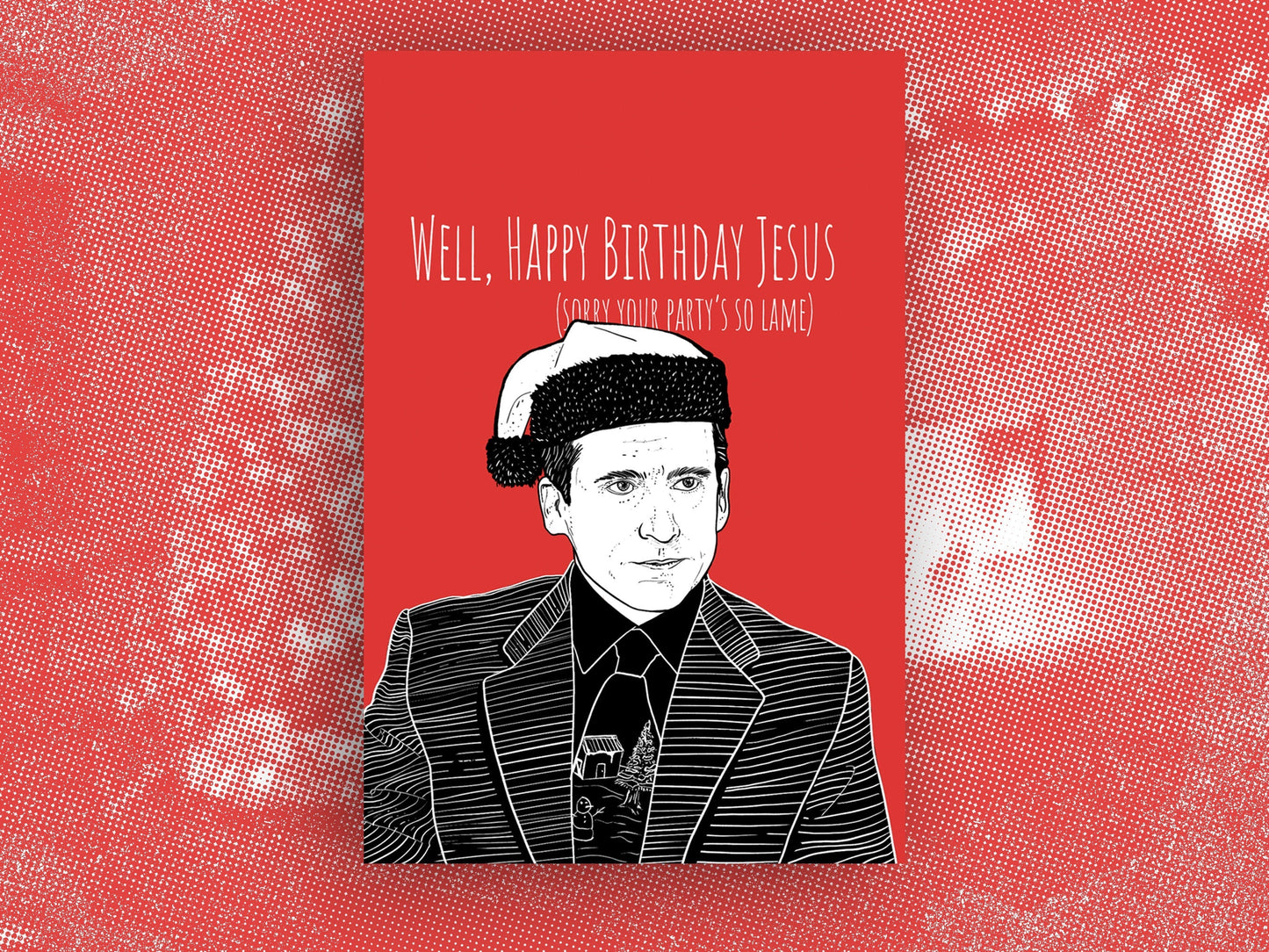 The Office Christmas Card Set