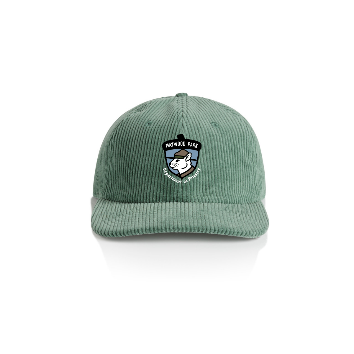 Maywood Park Department of Forestry - Sage Corduroy Hat