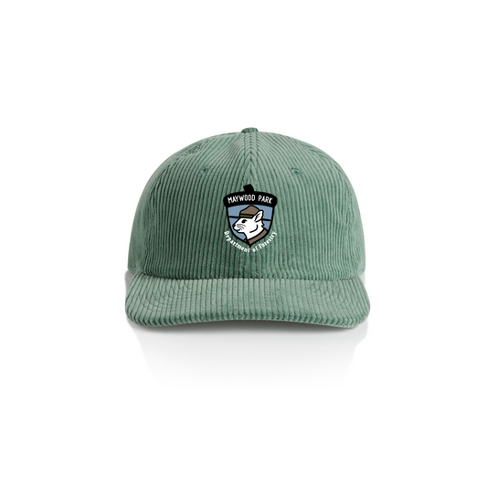 Maywood Park Department of Forestry - Sage Corduroy Hat