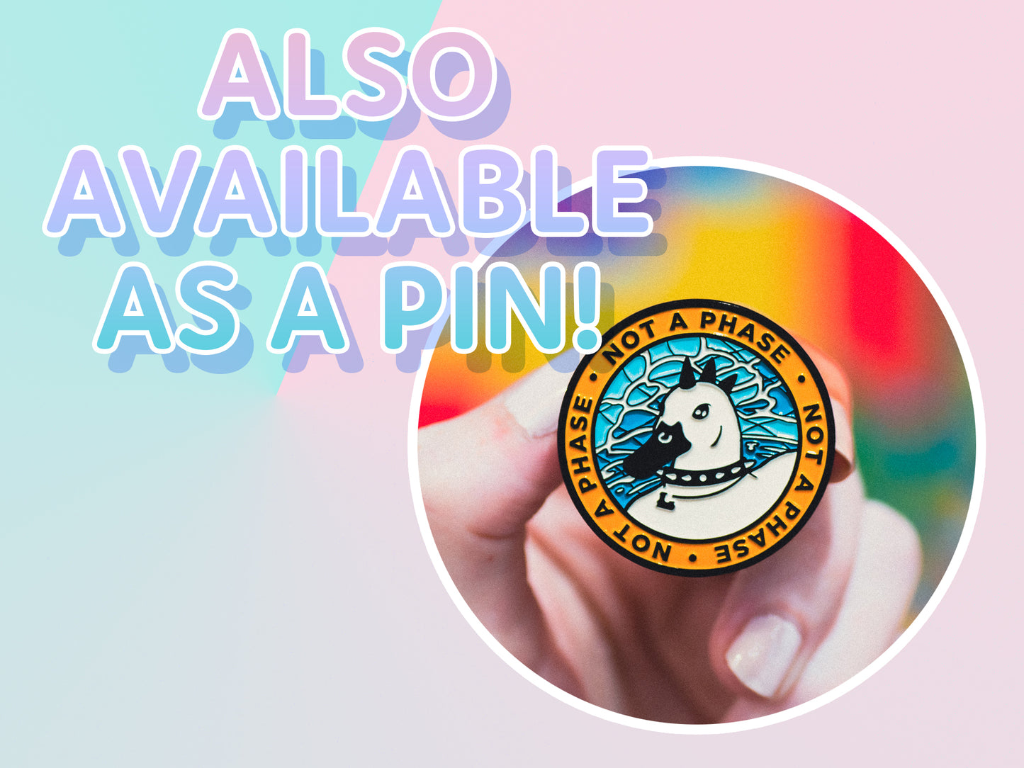 Punk Duck Enamel Pin - Axel the Duck