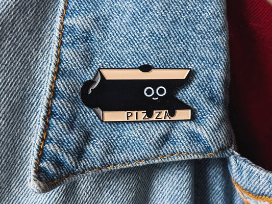 Pizza Cat - Soft Pin