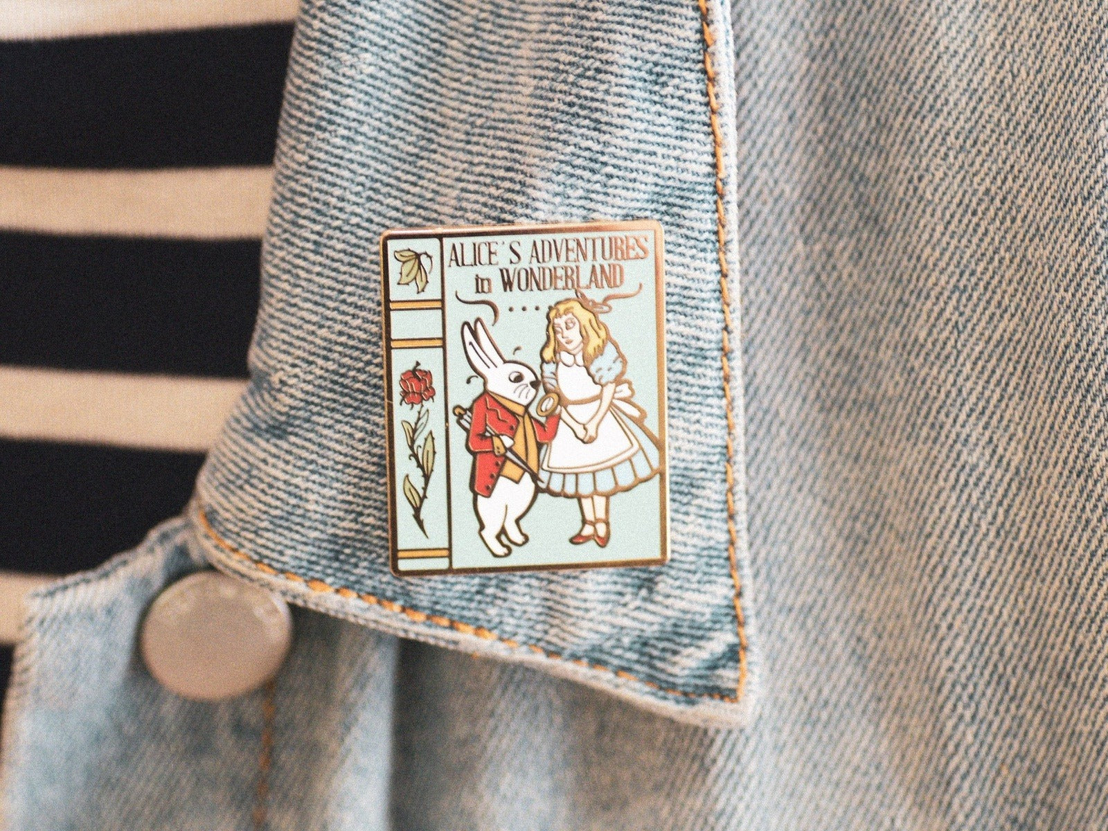 Alice's Adventures in Wonderland Pin